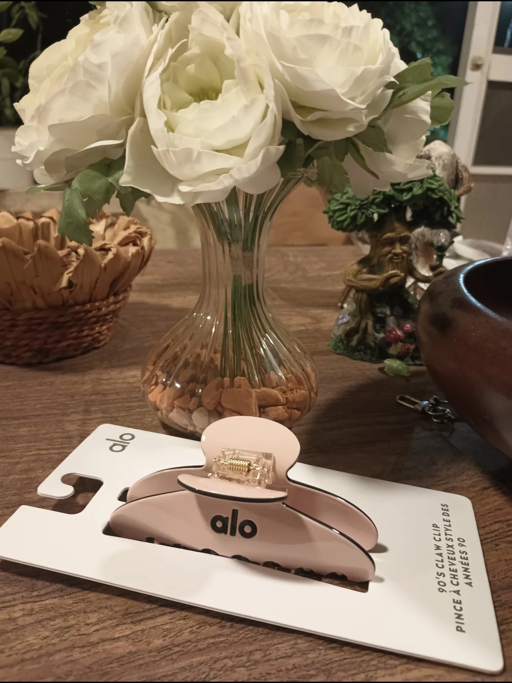 ALO Yoga Blush Pink Claw Hair Clip